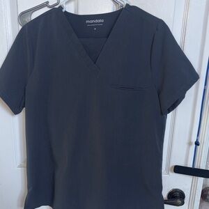 Mandala Scrub  Set /Charcoal